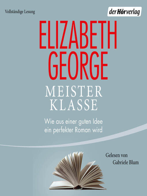 Title details for Meisterklasse by Elizabeth George - Available
